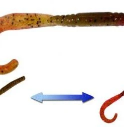 Smartbaits Softbaits Robbie Ribbon Worm 5" Freshwater Lures