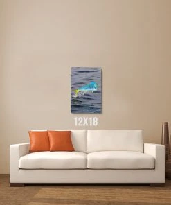 Thefishingshop Canvas Art Jump Canvas