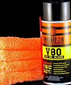 The Fishing Shop Sales 28 Inhibitor Technology The Inhibitor V80 VCI/OIL Blend Aerosol - 4 Oz. (case Of 12)