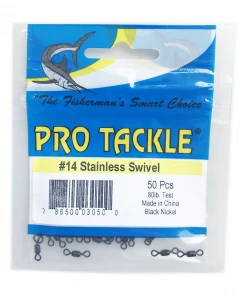 Tackle Crafters Pro Tackle Stainless Swivels Swivels & Snaps