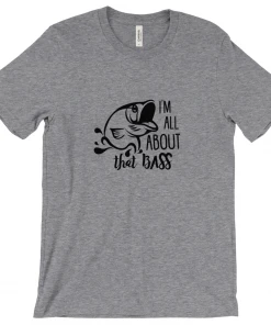 Thefishingshop Casual Wear I'm All About That Bass Men's T-Shirt