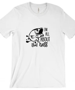 Thefishingshop Casual Wear I'm All About That Bass Men's T-Shirt