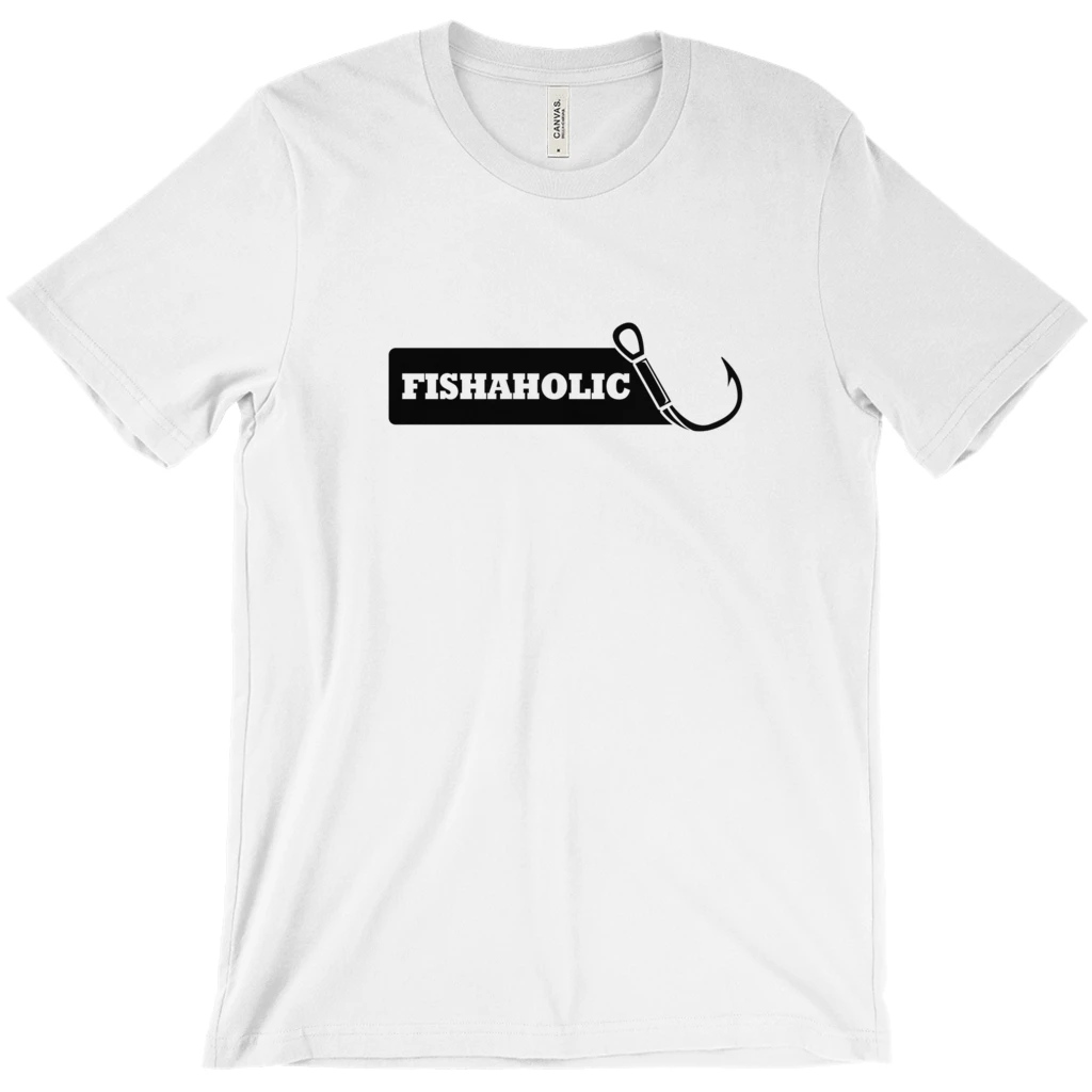 Thefishingshop Fishaholic Men's T-Shirt Casual Wear 2 Thefishingshop Fishaholic Men's T-Shirt Casual Wear