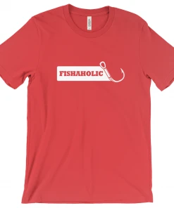 Thefishingshop Fishaholic Men's T-Shirt Casual Wear 10 Thefishingshop Fishaholic Men's T-Shirt Casual Wear