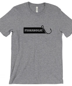 Thefishingshop Fishaholic Men's T-Shirt Casual Wear 8 Thefishingshop Fishaholic Men's T-Shirt Casual Wear