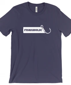 Thefishingshop Fishaholic Men's T-Shirt Casual Wear 9 Thefishingshop Fishaholic Men's T-Shirt Casual Wear