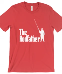 Thefishingshop The Rodfather (Mobster) Men's T-Shirt