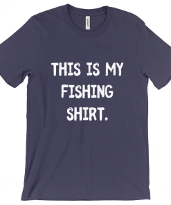 Thefishingshop This Is My Fishing Shirt Men's T-Shirt Casual Wear