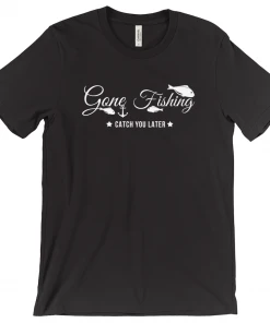 Thefishingshop Casual Wear Gone Fishing Men's T-Shirt