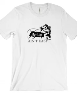 Thefishingshop Hookin' Ain't Easy Men's T-Shirt Casual Wear 8 Thefishingshop Hookin' Ain't Easy Men's T-Shirt Casual Wear
