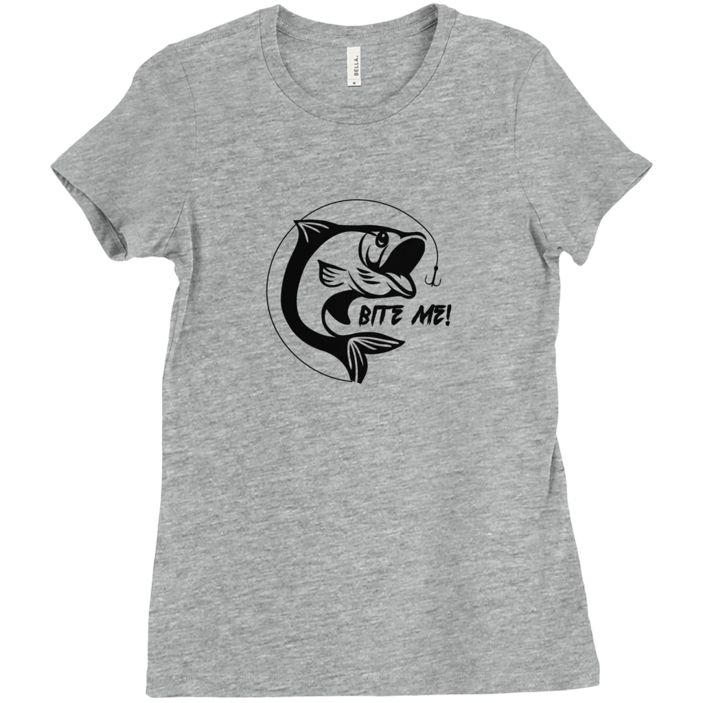 Thefishingshop Bite Me! Women's T-Shirt 1 Thefishingshop Bite Me! Women's T-Shirt