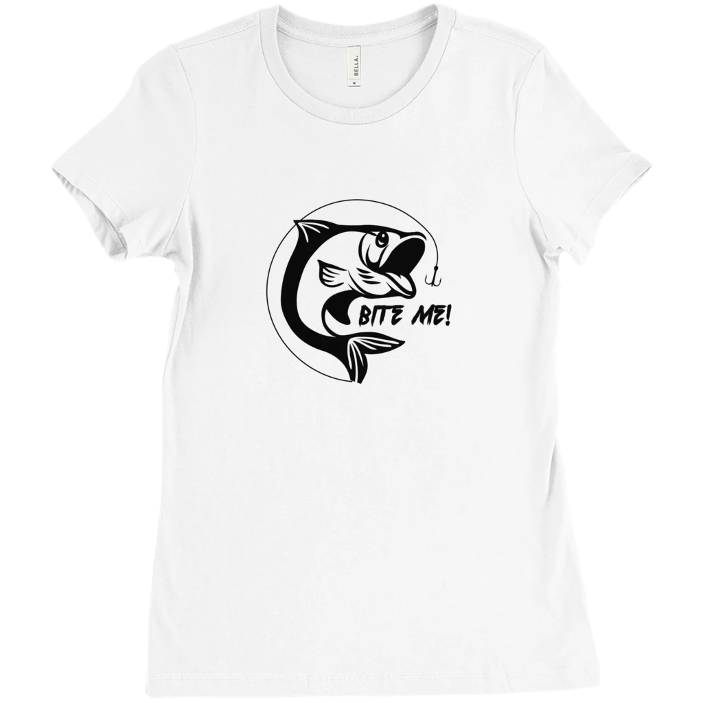 Thefishingshop Bite Me! Women's T-Shirt 3 Thefishingshop Bite Me! Women's T-Shirt