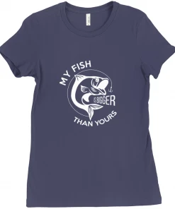 Thefishingshop My Fish Is Bigger Than Yours Women's T-Shirt