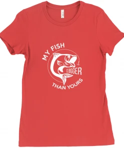 Thefishingshop My Fish Is Bigger Than Yours Women's T-Shirt