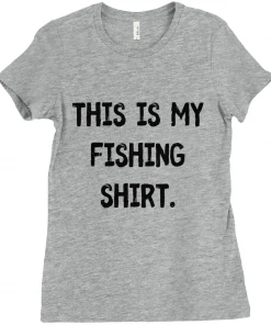 Thefishingshop This Is My Fishing Shirt Women's T-Shirt Casual Wear