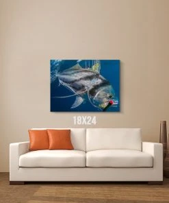 Thefishingshop Canvas Art Fish Lure Canvas