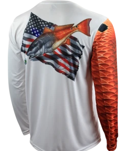 Salty Scales Performance Gear Redfish Long Sleeve Scale Armour Gen 2