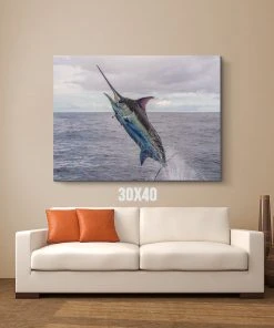 Thefishingshop Sky High Canvas Canvas Art
