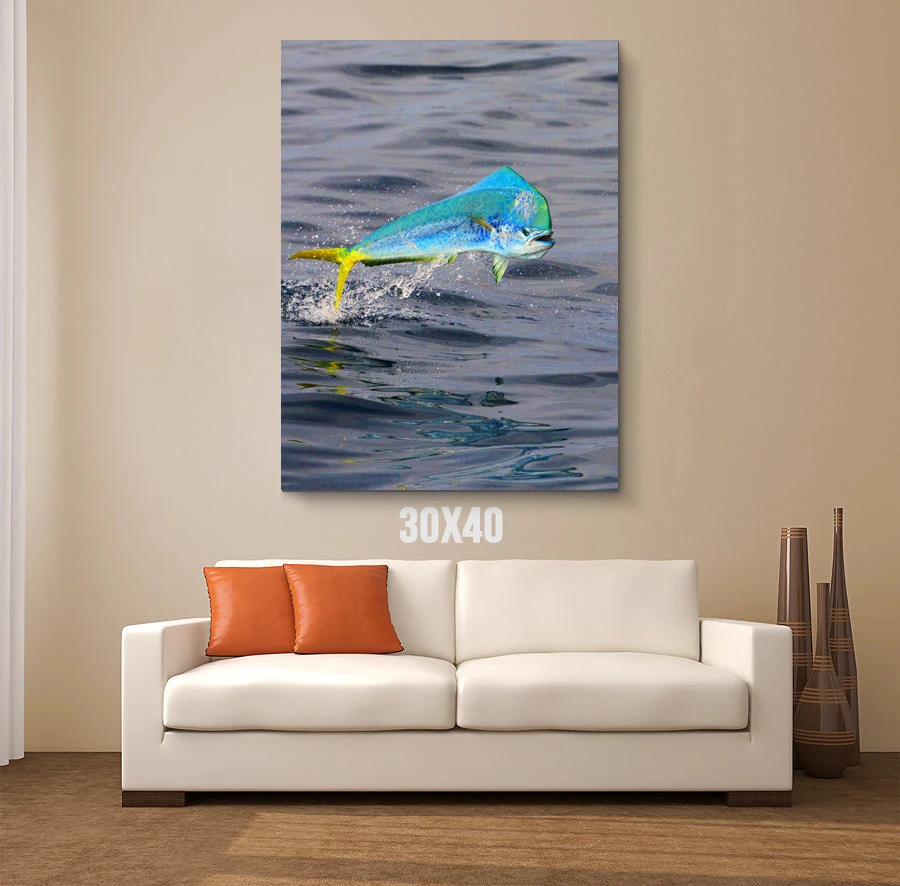 Thefishingshop Canvas Art Jump Canvas 4 Thefishingshop Canvas Art Jump Canvas
