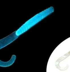 The Fishing Shop Freshwater Lures Smartbaits Glowbaits Robbie Ribbon Worm Glow 5"