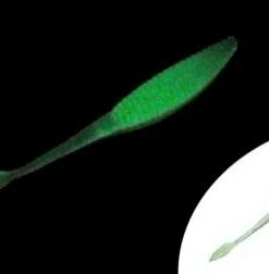 Smartbaits Glowbaits Straight Shooter Glow Soft Baits