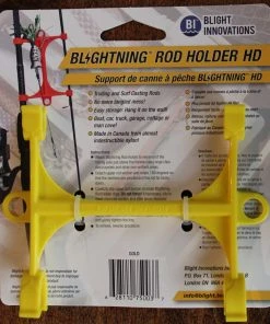 Blight Innovations Miscellaneous Blightning Rod Holder 030401 HD (Troll And Surf), Gold, Nylon
