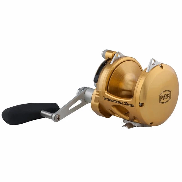 Gater Jim's Penn 50VISX International Two Speed Conventional Reel - 50VSX 2 Gater Jim's Penn 50VISX International Two Speed Conventional Reel - 50VSX