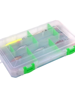 Bass Fishing Box Lure Lock Large Box With ElasTak Liner 12 Bass Fishing Box Lure Lock Large Box With ElasTak Liner