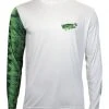 Salty Scales Largemouth Bass Long Sleeve Scale Sun-Shield Youth Performance Gear