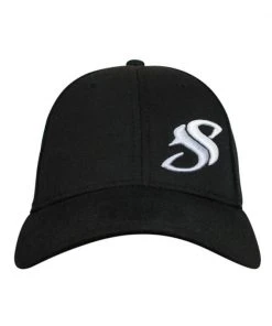 Salty Scales Hats Black Adjustable SS Cap