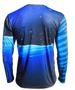 Salty Scales Mens Shark Performance Long Sleeve