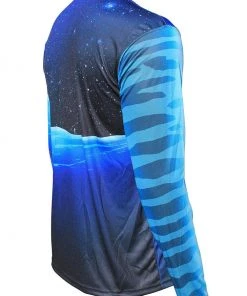 Salty Scales Mens Shark Performance Long Sleeve