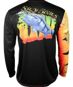 Salty Scales Peacock Bass Performance Long Sleeve Youth Performance Gear