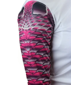 Salty Scales Womens Redfish Pink Scale Armour Performance Gear