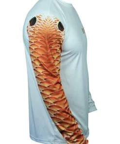 Salty Scales Performance Gear Redfish Long Sleeve Scale Armour