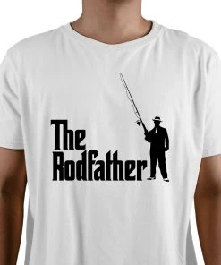 Thefishingshop The Rodfather (Mobster) Men's T-Shirt