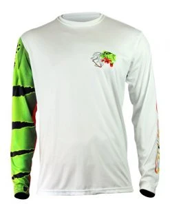 Salty Scales Performance Gear Peacock Bass Performance Long Sleeve