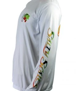 Salty Scales Performance Gear Peacock Bass Performance Long Sleeve